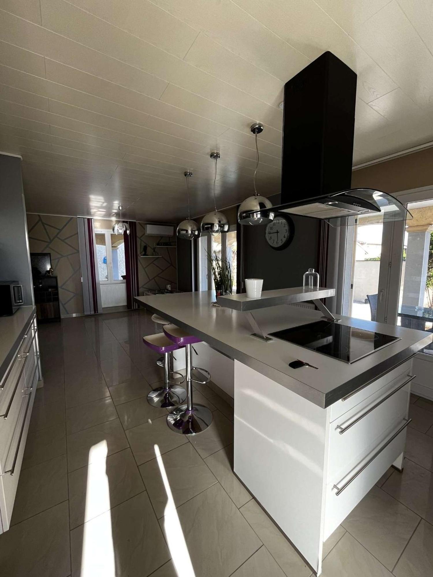 Villa Contemporaine Avec Piscine Romans-sur-Isère Exterior foto